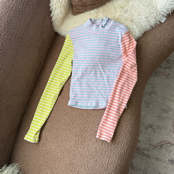 Teddy Fresh Tops - Teddy Fresh Striped Long Sleeve
